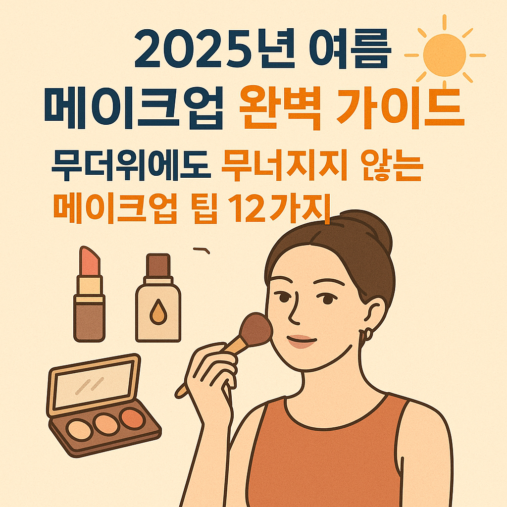 여름 메이크업 완벽 가이드